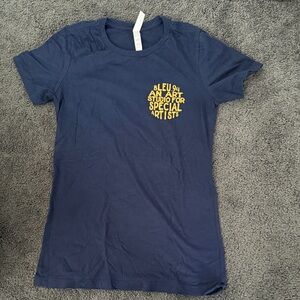 Kids Navy Graphic Tee